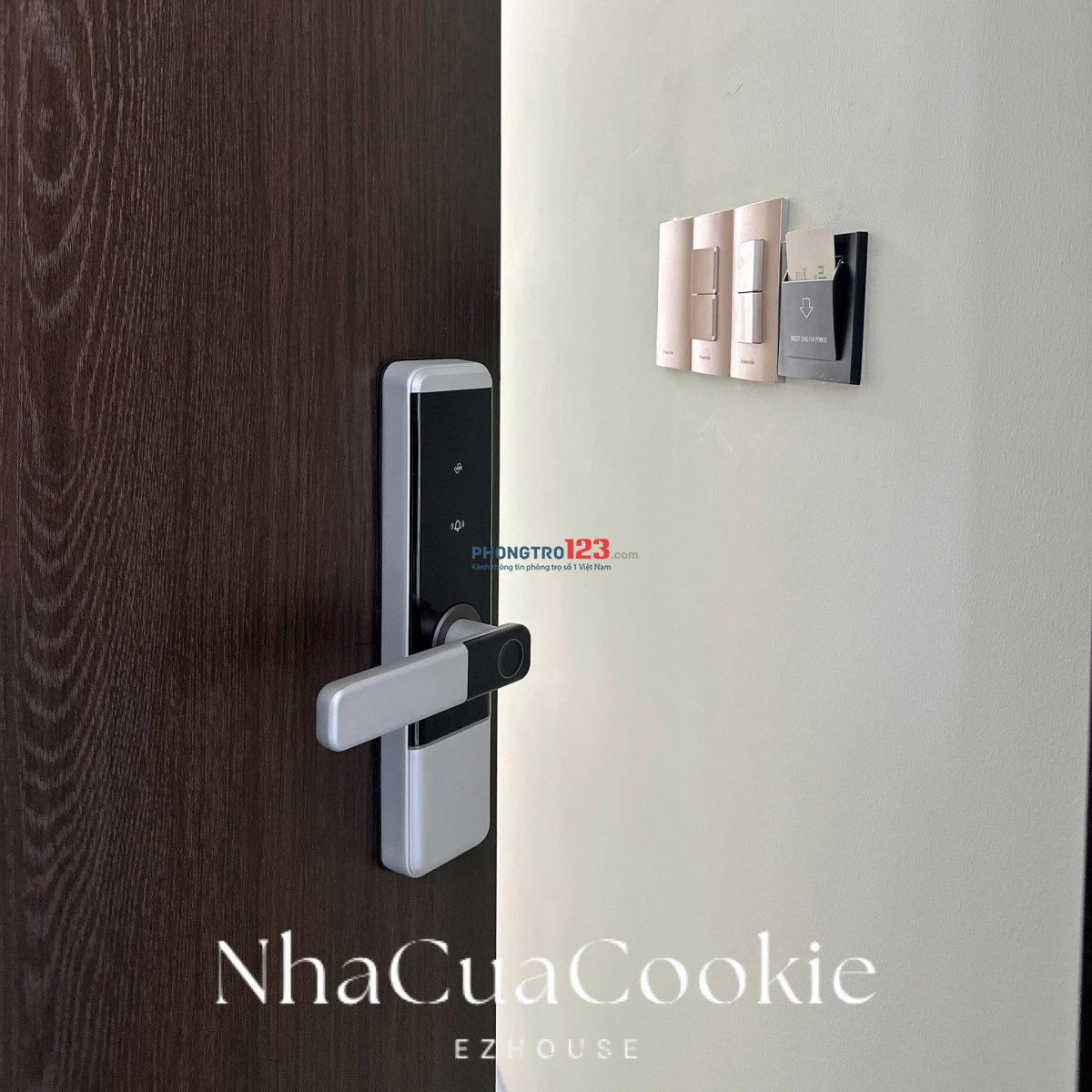 CHO THUÊ CĂN HỘ STUDIO TÁCH BẾP – BAN CÔNG – KHÓA VÂN TAY – VIEW ĐẸP