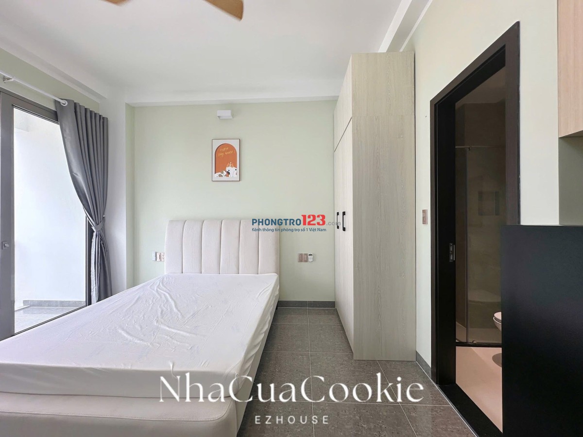 CHO THUÊ CĂN HỘ STUDIO TÁCH BẾP – BAN CÔNG – KHÓA VÂN TAY – VIEW ĐẸP