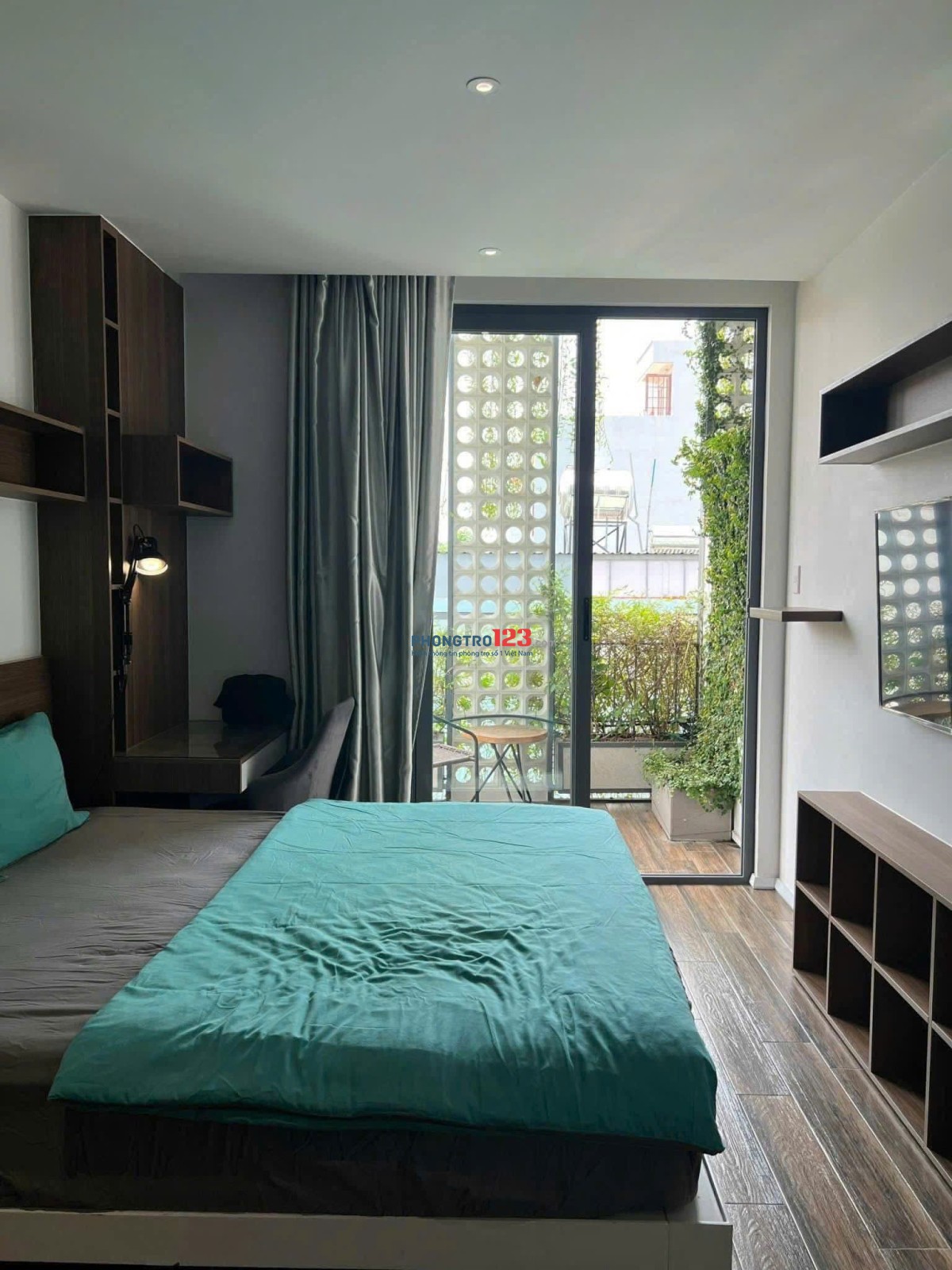  Cho Thuê Căn Hộ Studio Ban Công – Full Nội Thất – Máy Giặt & Máy Sấy Riêng – Gần Cv Hoàng văn thụ