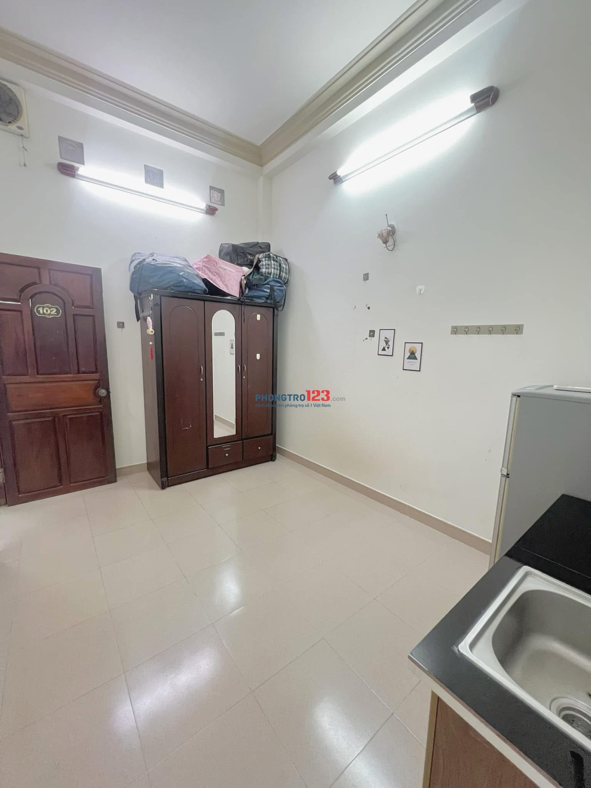 Phòng trọ 3tr gần Đh Văn Hiến toilet riêng