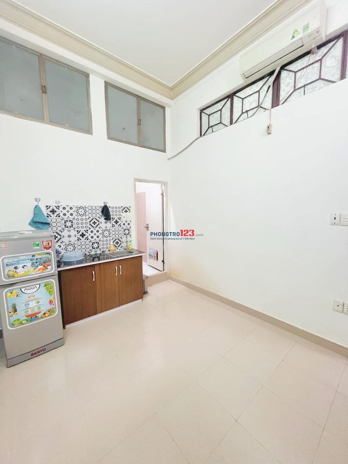 Phòng trọ 3tr gần Đh Văn Hiến toilet riêng