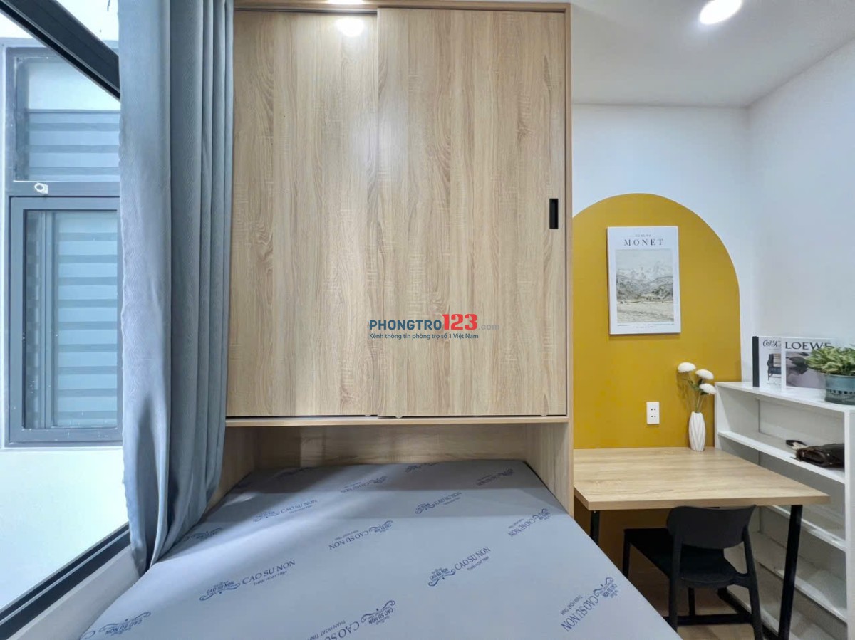 Cho thuê phòng cửa sổ to 25m2 ngay công viên Hoàng Văn Thụ