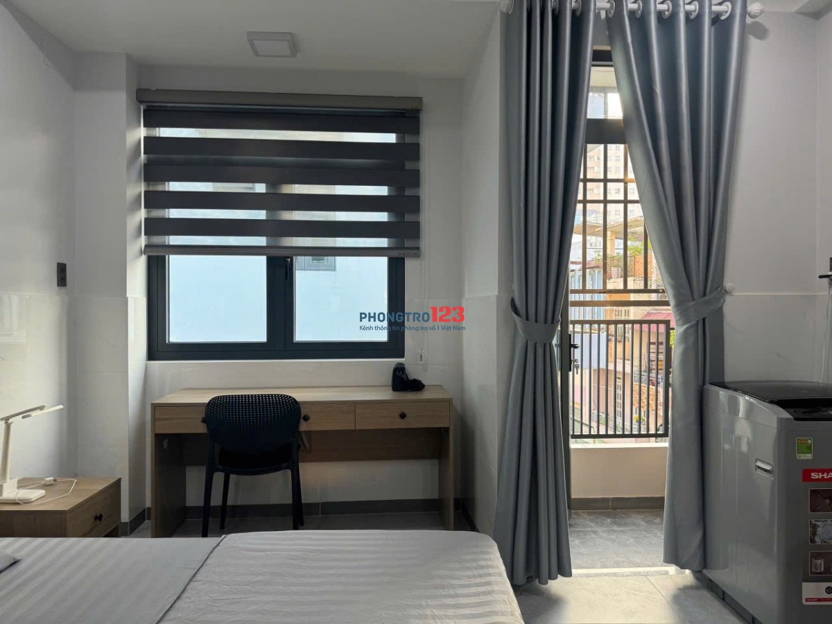 CHO THUÊ CHDV 40m2 FULL NỘI THẤT BAN CÔNG Ở ĐƯỜNG XÔ VIẾT NGHỆ TĨNH Q. BÌNH THẠNH