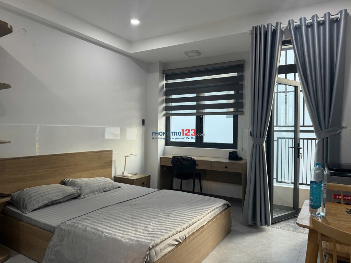 CHO THUÊ CHDV 40m2 FULL NỘI THẤT BAN CÔNG Ở ĐƯỜNG XÔ VIẾT NGHỆ TĨNH Q. BÌNH THẠNH