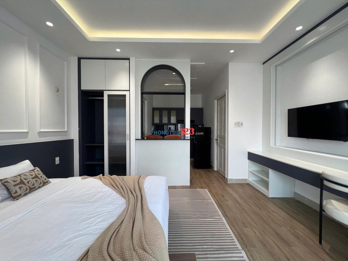 CHO THUÊ CHDV 35m2 FULL NỘI THẤT BAN CÔNG ỞĐƯỜNG NGUYỄN XÍ Q. BÌNH THẠNH