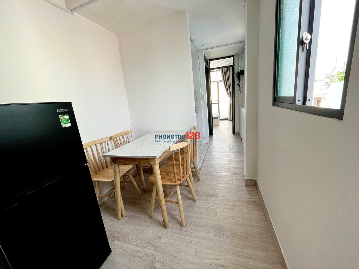 CHO THUÊ CHDV 35m2 FULL NỘI THẤT BAN CÔNG ỞĐƯỜNG NGUYỄN XÍ Q. BÌNH THẠNH