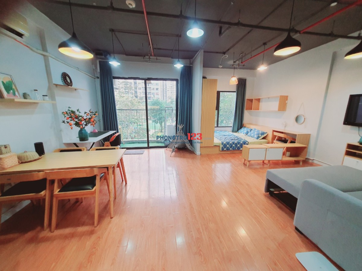 CHỦ CHO THUÊ FULL CĂN HỘ + OFFICETEL 47M2 LẦU 2_ VINHOME GRAND PARK Q9