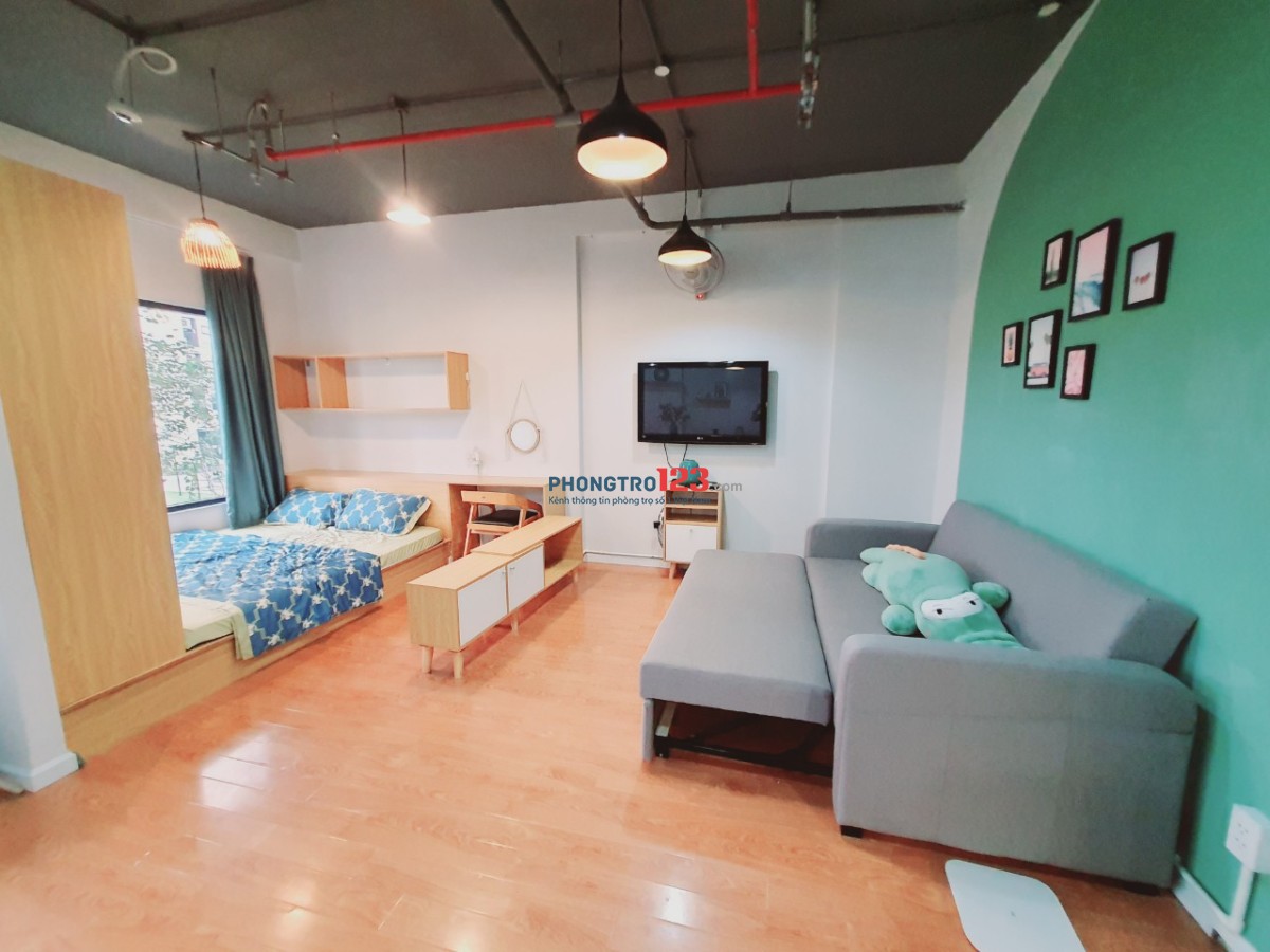 CHỦ CHO THUÊ FULL CĂN HỘ + OFFICETEL 47M2 LẦU 2_ VINHOME GRAND PARK Q9