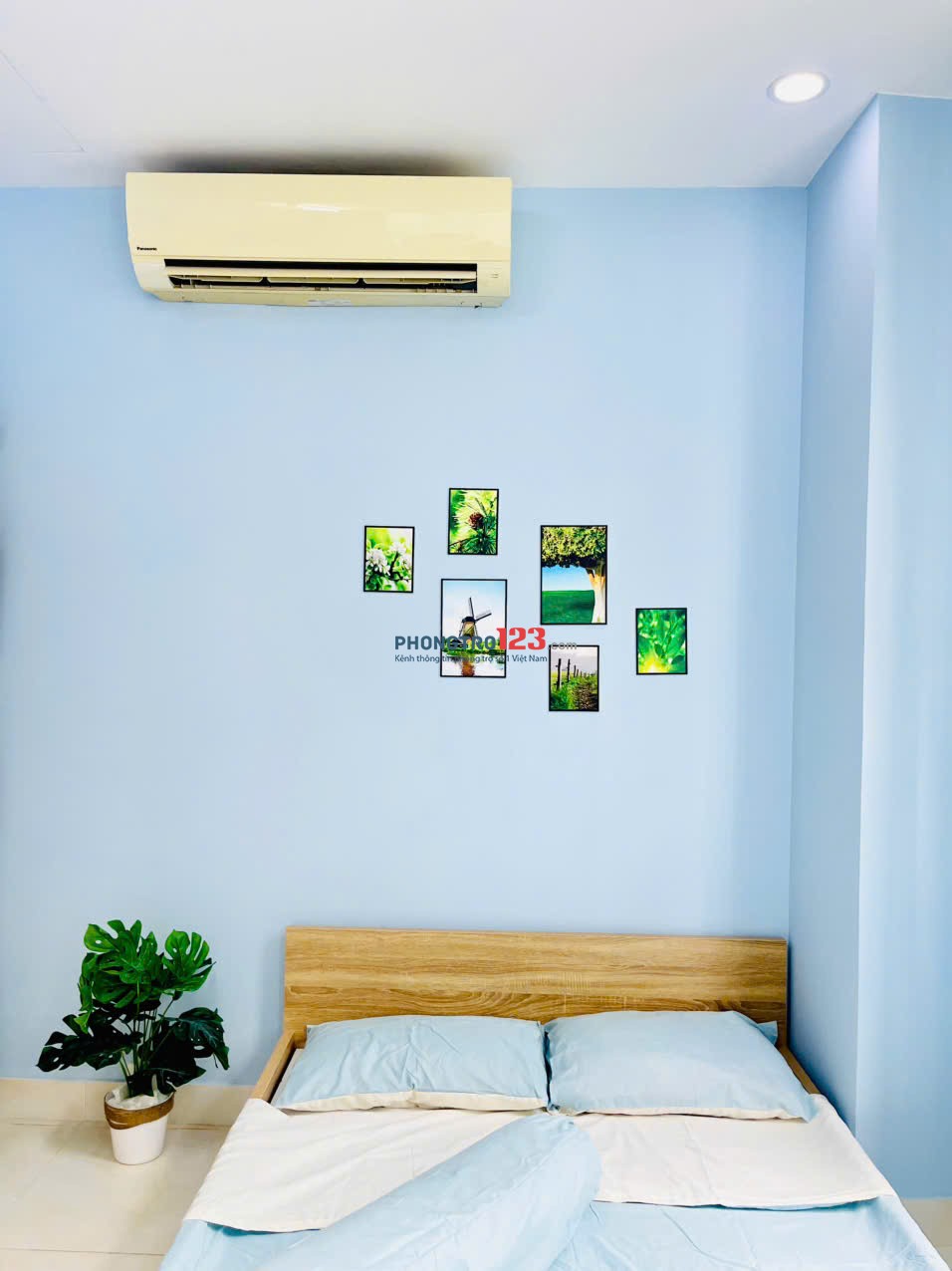 Cho thuê phòng CHDV HXH 527 Phan Văn Trị, Đối diện Cityland Garden Hills