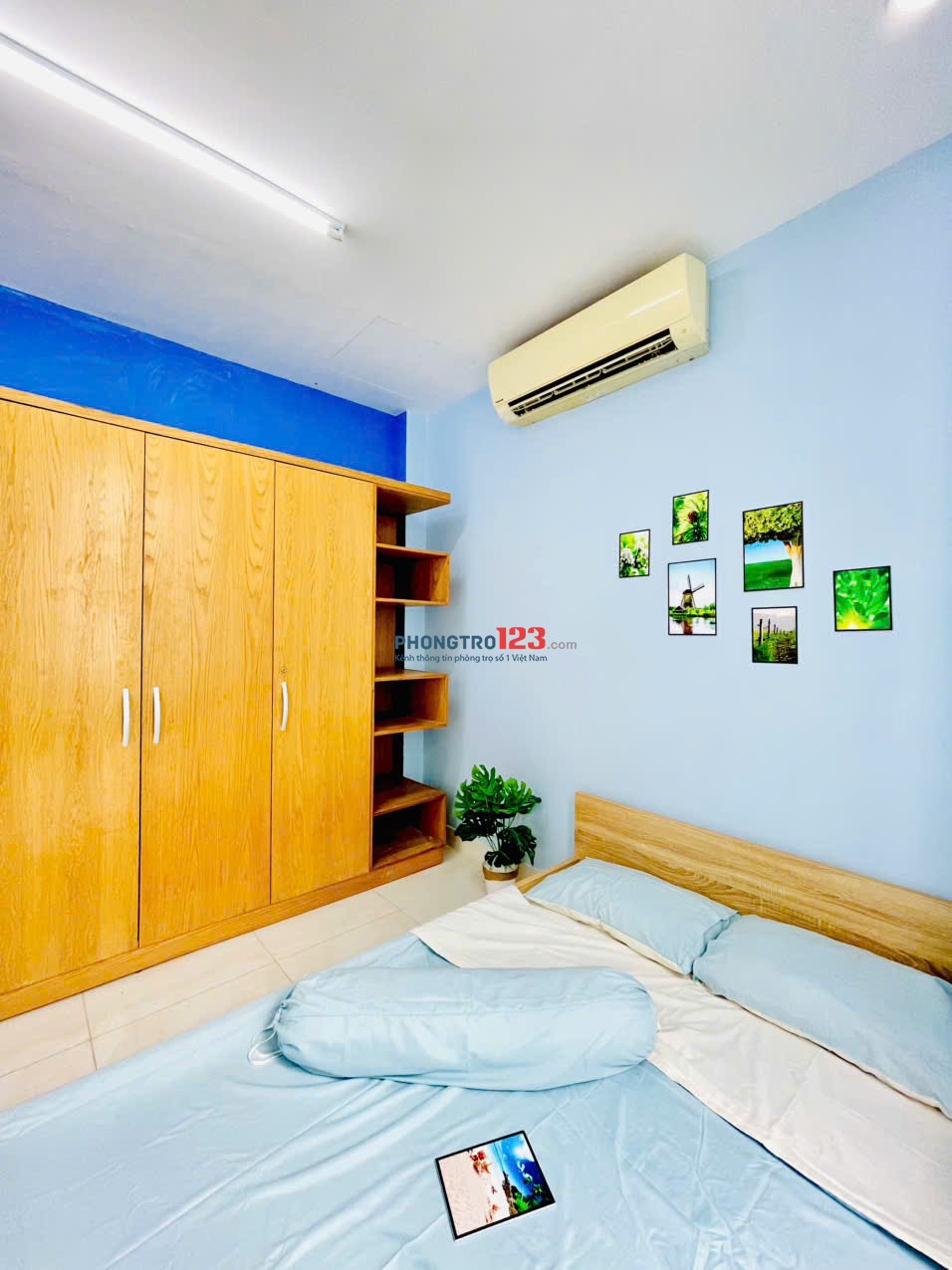 Cho thuê phòng CHDV HXH 527 Phan Văn Trị, Đối diện Cityland Garden Hills