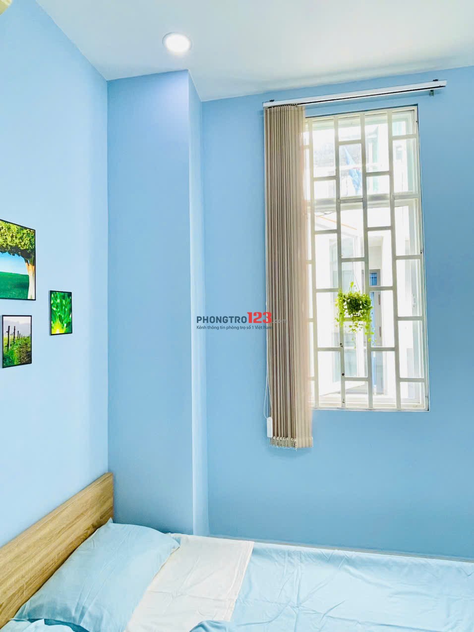 Cho thuê phòng CHDV HXH 527 Phan Văn Trị, Đối diện Cityland Garden Hills