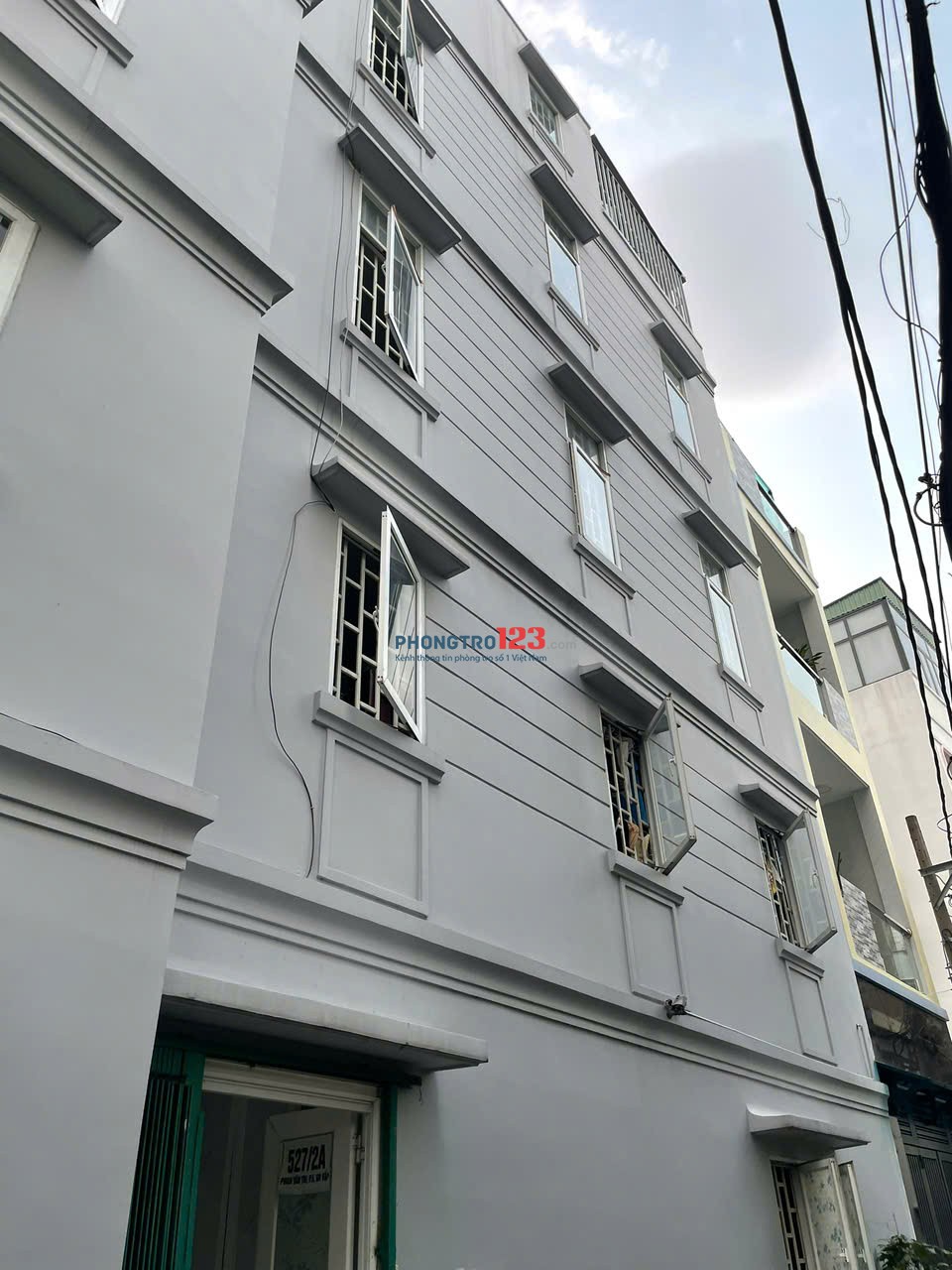 Cho thuê phòng CHDV HXH 527 Phan Văn Trị, Đối diện Cityland Garden Hills