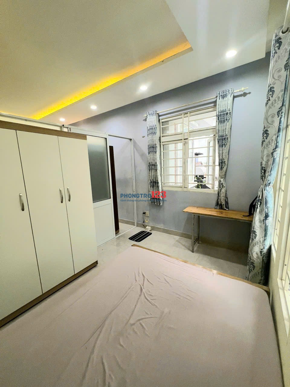 CHO THUÊ CĂN HỘ - 2PN CỬA SỔ LỚN, MÁY GIẶT RIÊNG, NGAY KHU ẨM THỰC PHAN XÍCH LONG