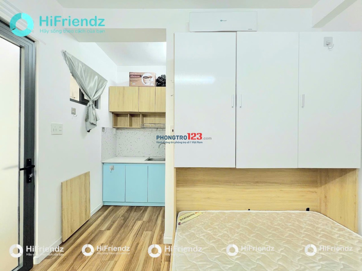 Căn Hộ Studio FULL NT- Nhà Sạch Sẽ, An Ninh - Điện Biên Phủ Gần ĐH UEF, HỒNG BÀNG, TRƯỜNG SA