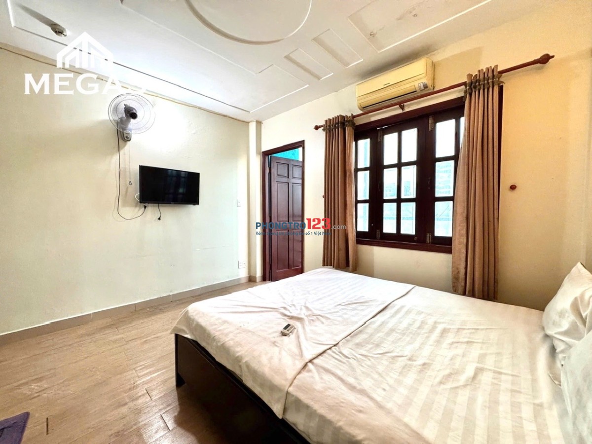Phòng trọ giá rẻ full nt ban công lớn ngay Tô Ký - cầu vượt Quang Trung - CVPM Quang Trung