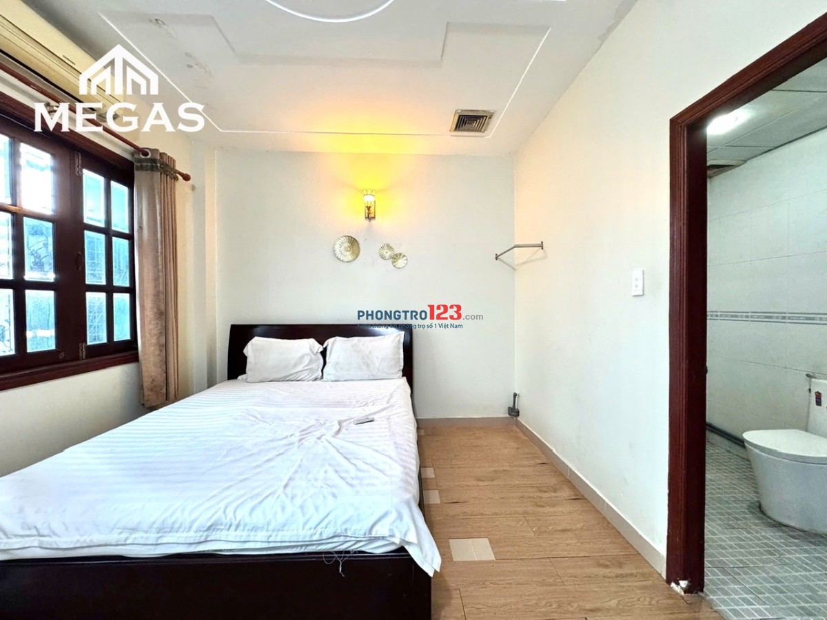 Phòng trọ giá rẻ full nt ban công lớn ngay Tô Ký - cầu vượt Quang Trung - CVPM Quang Trung