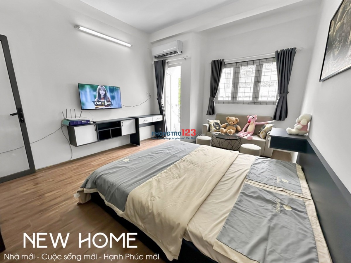 Căn hộ ban công thoáng mát quận 1 gần Chợ Tân Định