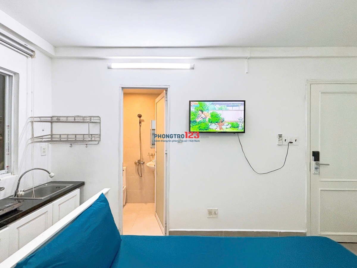 Căn hộ mini 30m2 đầy đủ tiện nghi, sạch sẽ, ấm cúng, Nguyễn Trãi phường 2 quận 5