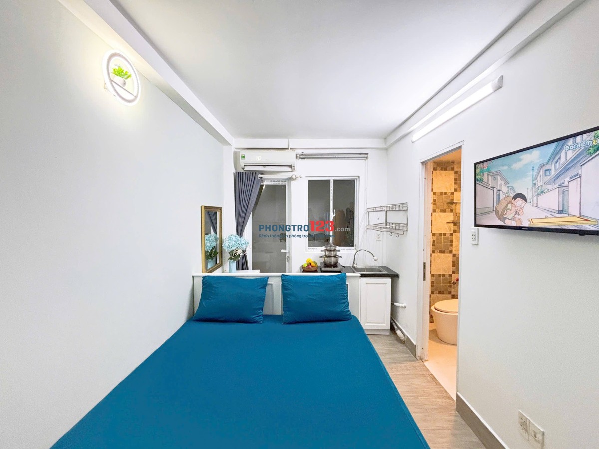 Căn hộ mini 30m2 đầy đủ tiện nghi, sạch sẽ, ấm cúng, Nguyễn Trãi phường 2 quận 5