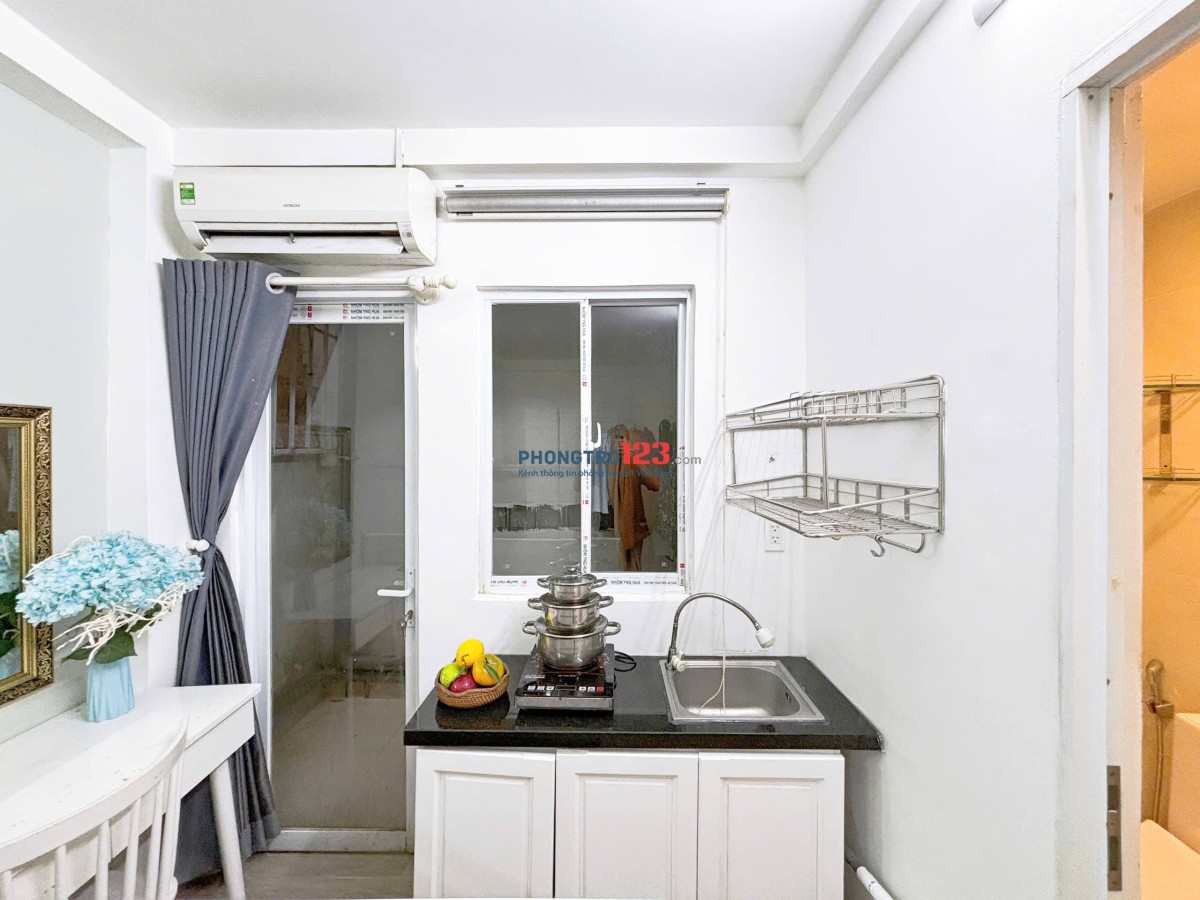 Căn hộ mini 30m2 đầy đủ tiện nghi, sạch sẽ, ấm cúng, Nguyễn Trãi phường 2 quận 5