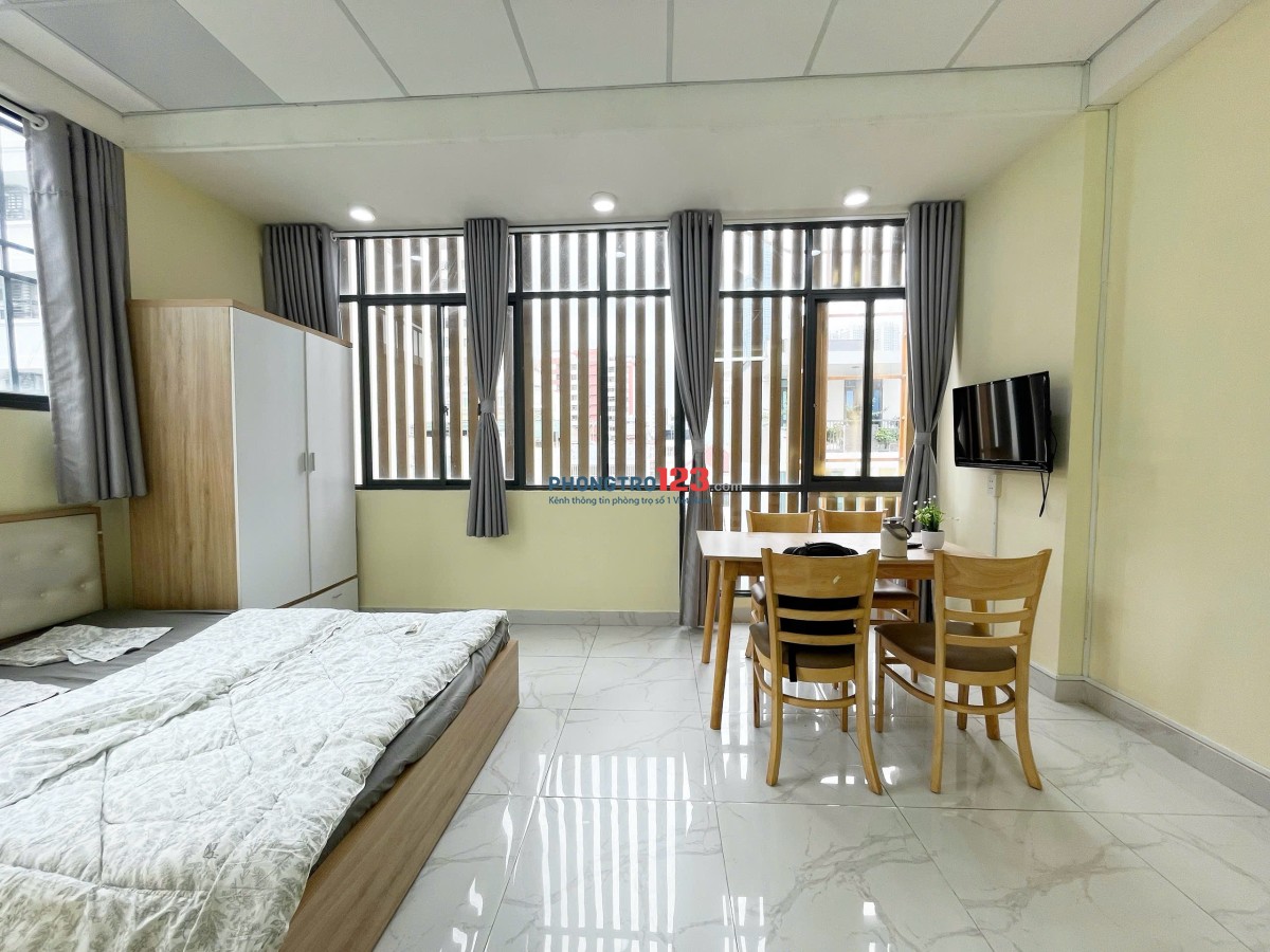 STUDIO FULL NỘI THẤT – NGUYỄN VĂN THƯƠNG (D1), BÌNH THẠNH