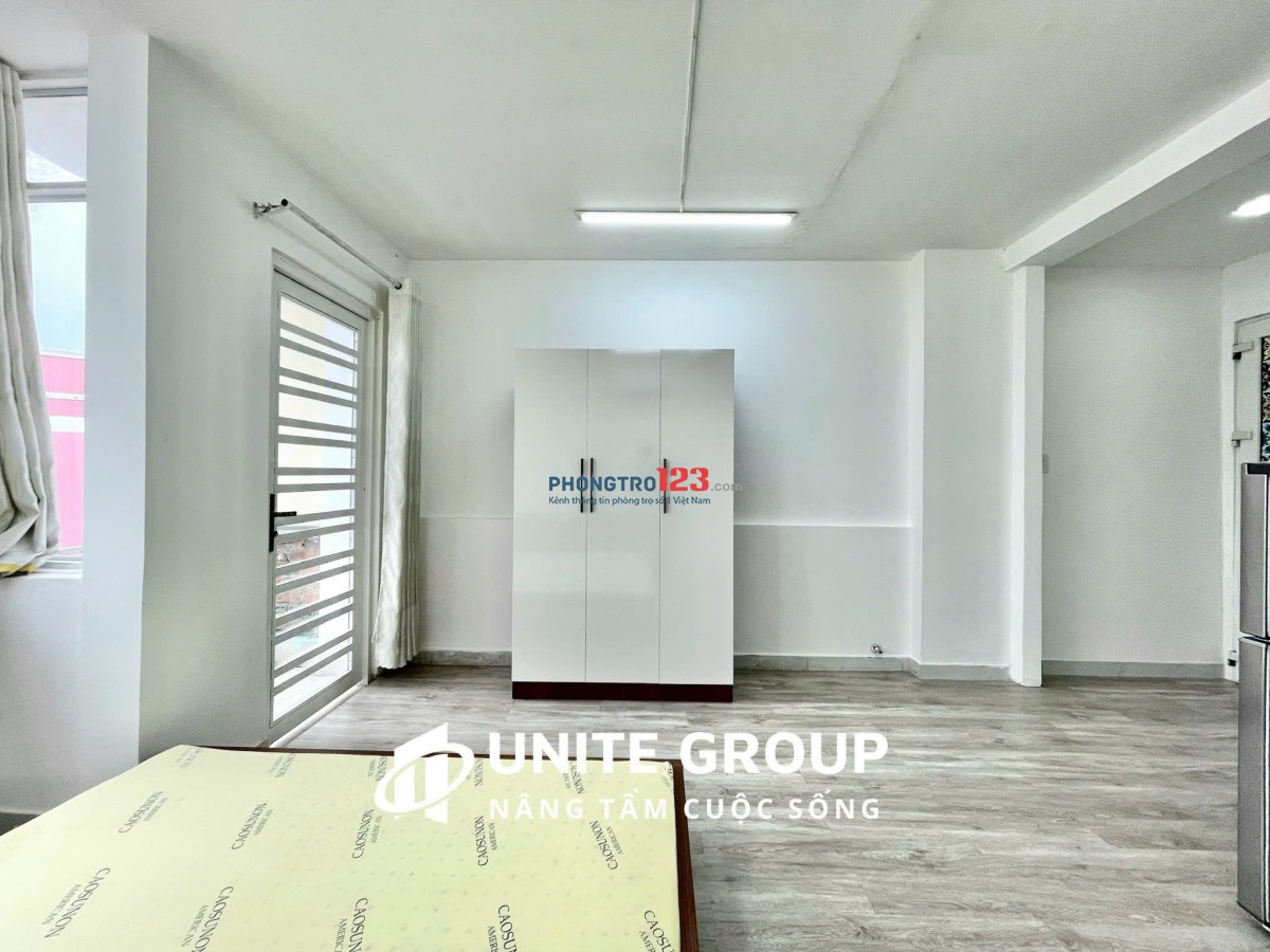 Cho Thuê Phòng Full Nội Thất 35m2, Cửa Sổ Thoáng Ngay Tại Nguyễn Kiệm, sát Quận 3, Quận 1, Sân Bay