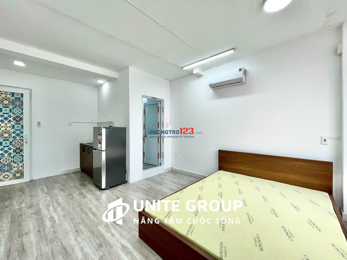 Cho Thuê Phòng Full Nội Thất 35m2, Cửa Sổ Thoáng Ngay Tại Nguyễn Kiệm, sát Quận 3, Quận 1, Sân Bay