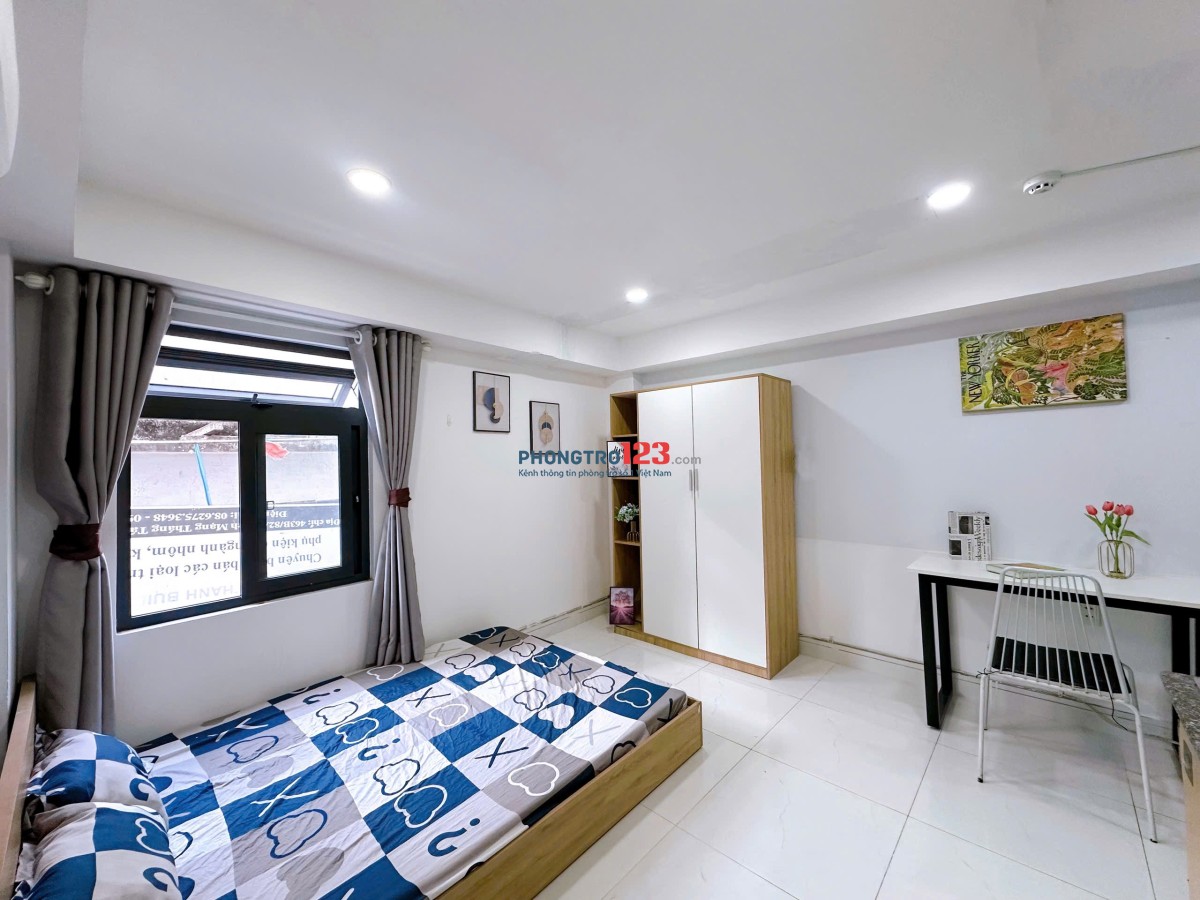 CHO THUÊ PHÒNG TRỌ SIÊU ĐẸP CỬA SỔ LỚN GIÁ RẺ GẦN CHỢ HOÀ HƯNG, VẠN HẠNH MALL, ĐẠI HỌC HUFLIT, GA SG