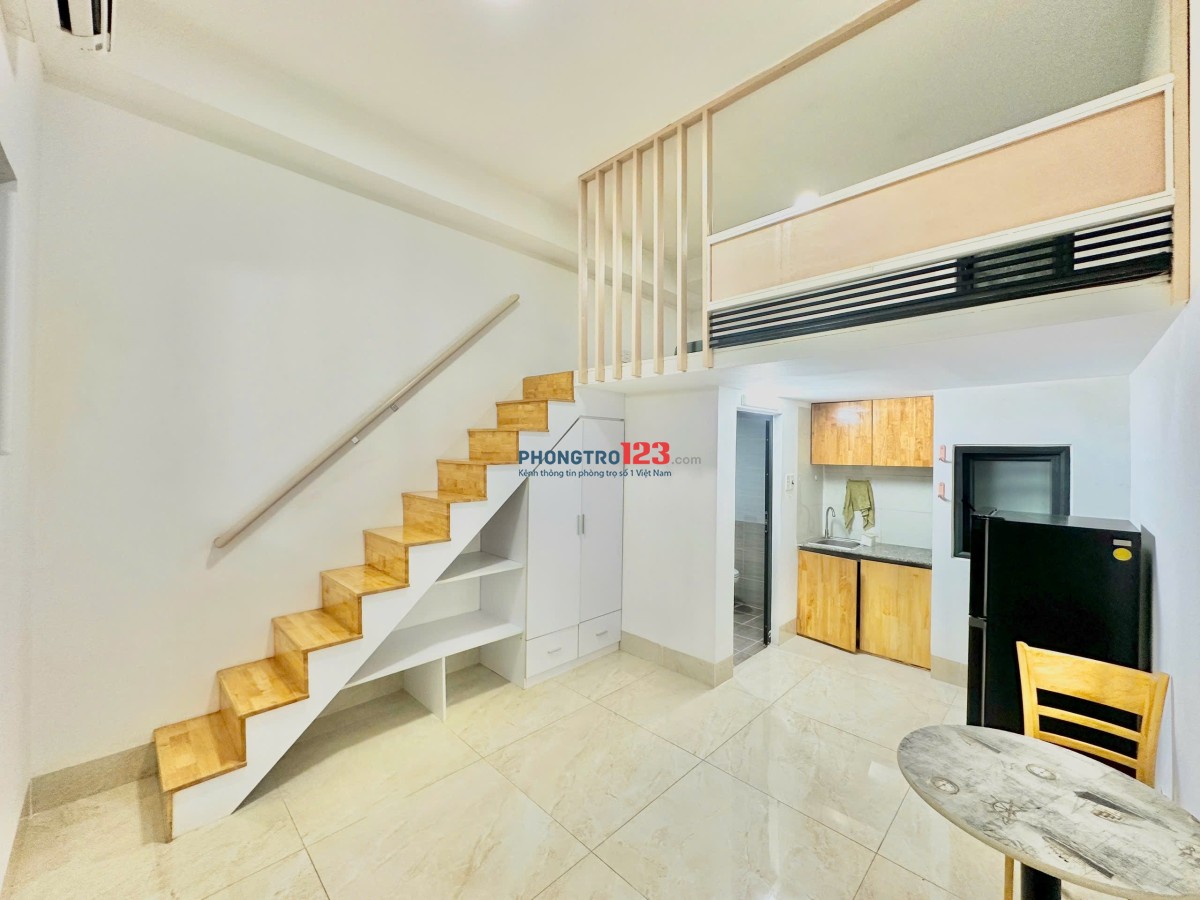 CHO THUÊ PHÒNG FULL NỘI THẤT NHÀ CÓ BẢO VỆ 24/7 NẰM NGAY TRUNG TÂM BÌNH THẠNH GẦN NGÃ TƯ HÀNG XANH