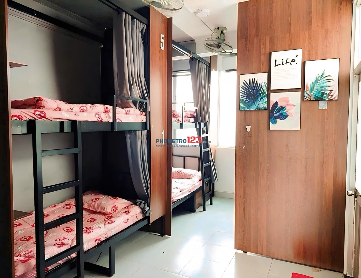 KTX Đẹp, đầy đủ tiện nghi, giá phù hợp thuận tiện qua các trường ĐH khu vực Bình Thạnh