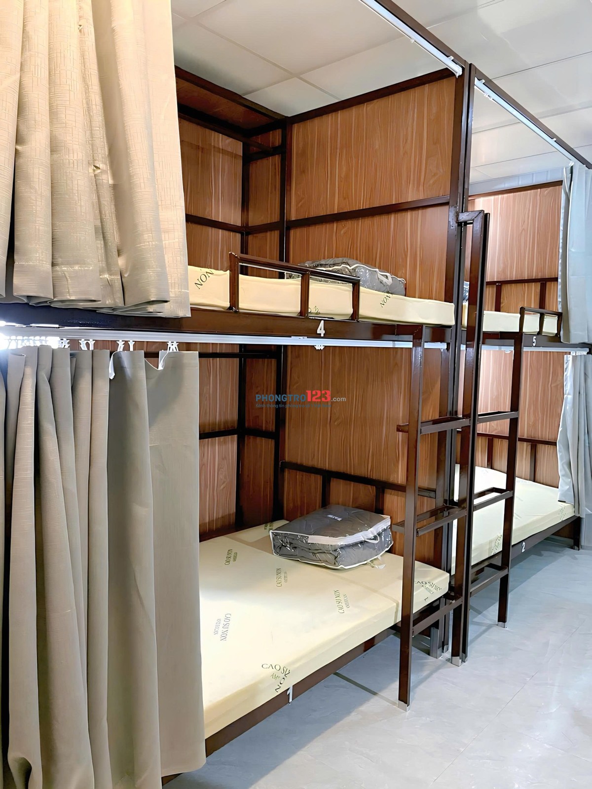 KTX Đẹp, đầy đủ tiện nghi, giá phù hợp thuận tiện qua các trường ĐH khu vực Bình Thạnh