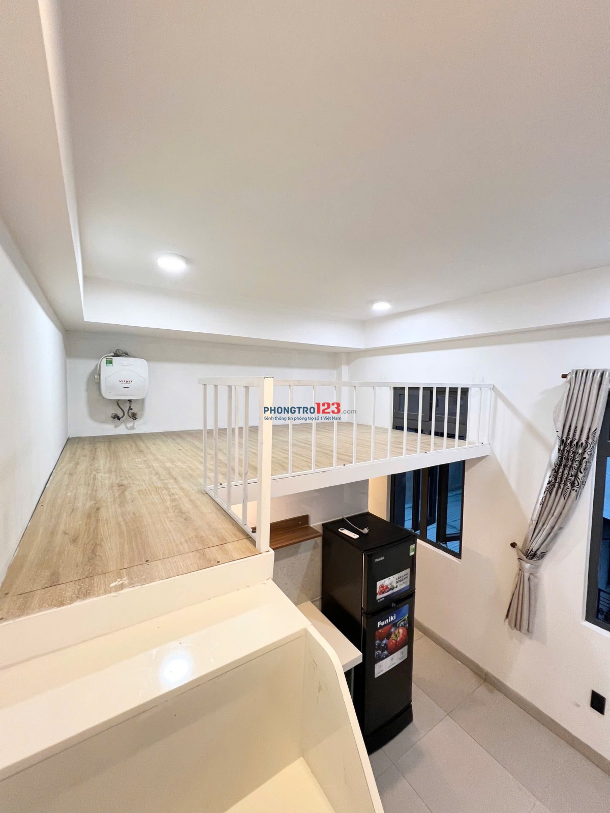 Cho thuê phòng duplex 2 cửa sổ trời - Đặng Thuỳ Trâm, Bình Thạnh gần Q1, Q3, Văn Lang CS3, Phú Nhuận