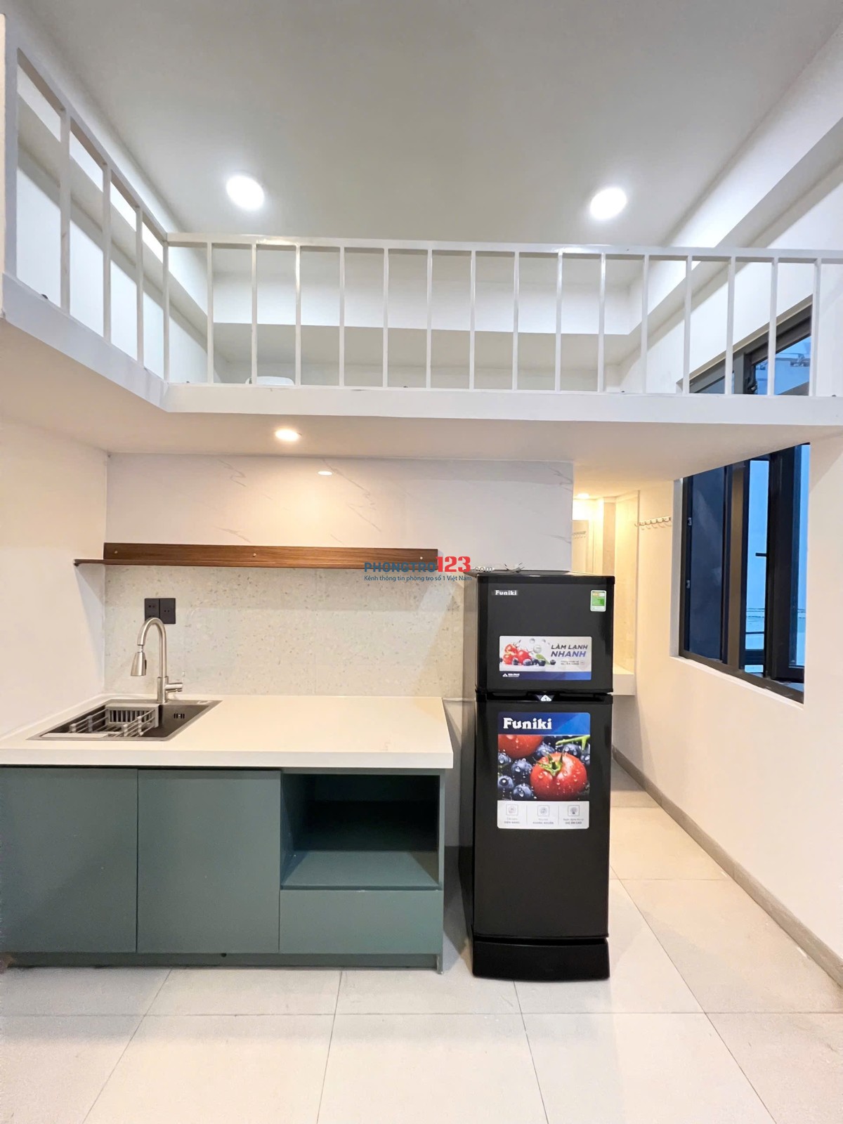 Cho thuê phòng duplex 2 cửa sổ trời - Đặng Thuỳ Trâm, Bình Thạnh gần Q1, Q3, Văn Lang CS3, Phú Nhuận