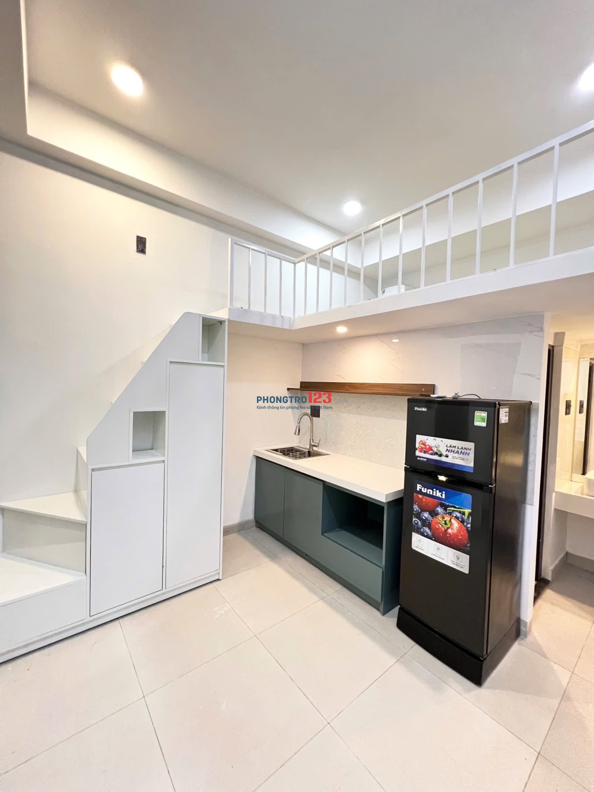 Cho thuê phòng duplex 2 cửa sổ trời - Đặng Thuỳ Trâm, Bình Thạnh gần Q1, Q3, Văn Lang CS3, Phú Nhuận