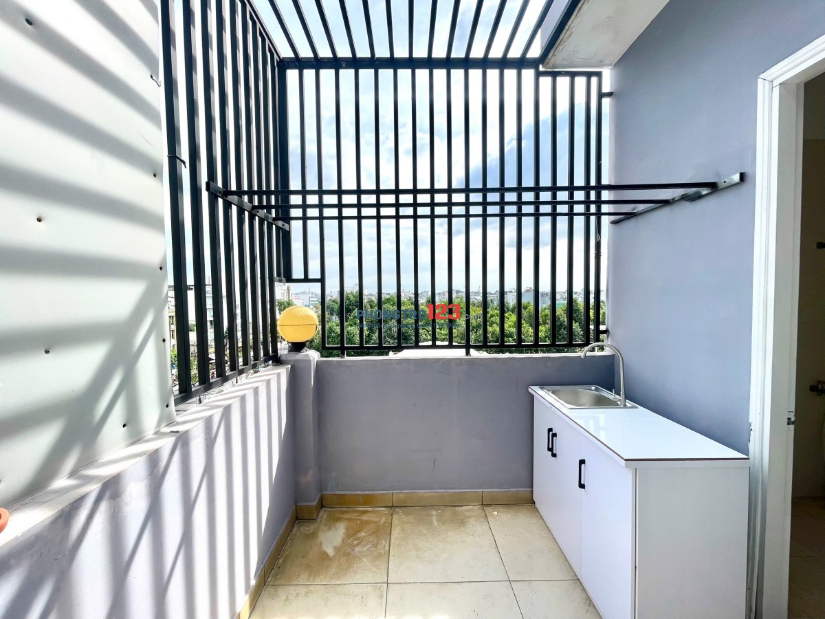 STUDIO 1 PHÒNG NGỦ TÁCH BẾP CỬA SỔ TRỜI NGAY CV LÀNG HOA GÒ VẤP