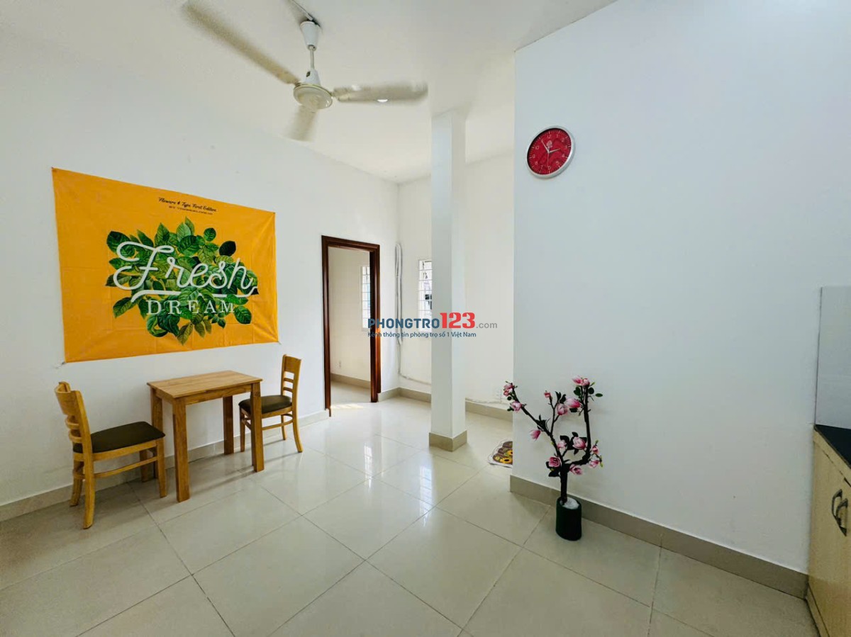 Phòng CH siêu đẹp 1PN, PK đủ nội thất ngay Etown Cộng Hòa, Q. Tân Bình.