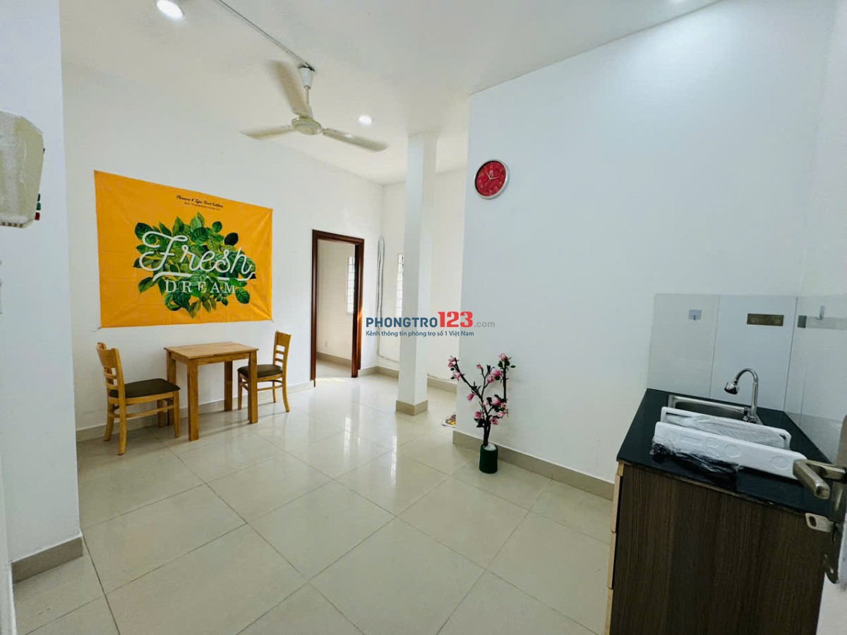 Phòng CH siêu đẹp 1PN, PK đủ nội thất ngay Etown Cộng Hòa, Q. Tân Bình.
