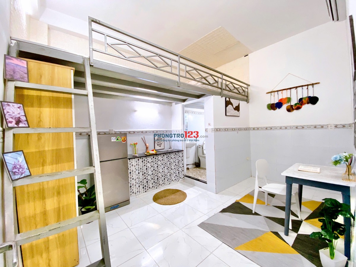 PHÒNG TRỌ MỚI CÓ GÁC, TOILET RIÊNG - CHỈ CÁCH SÂN BAY Tân Sơn Nhất chỉ 5 PHÚT