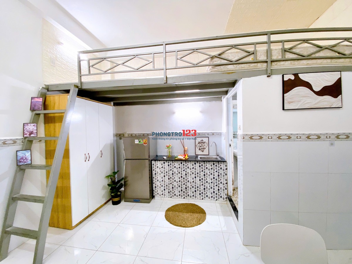  PHÒNG TRỌ MỚI CÓ GÁC, TOILET RIÊNG - CHỈ CÁCH SÂN BAY Tân Sơn Nhất chỉ 5 PHÚT