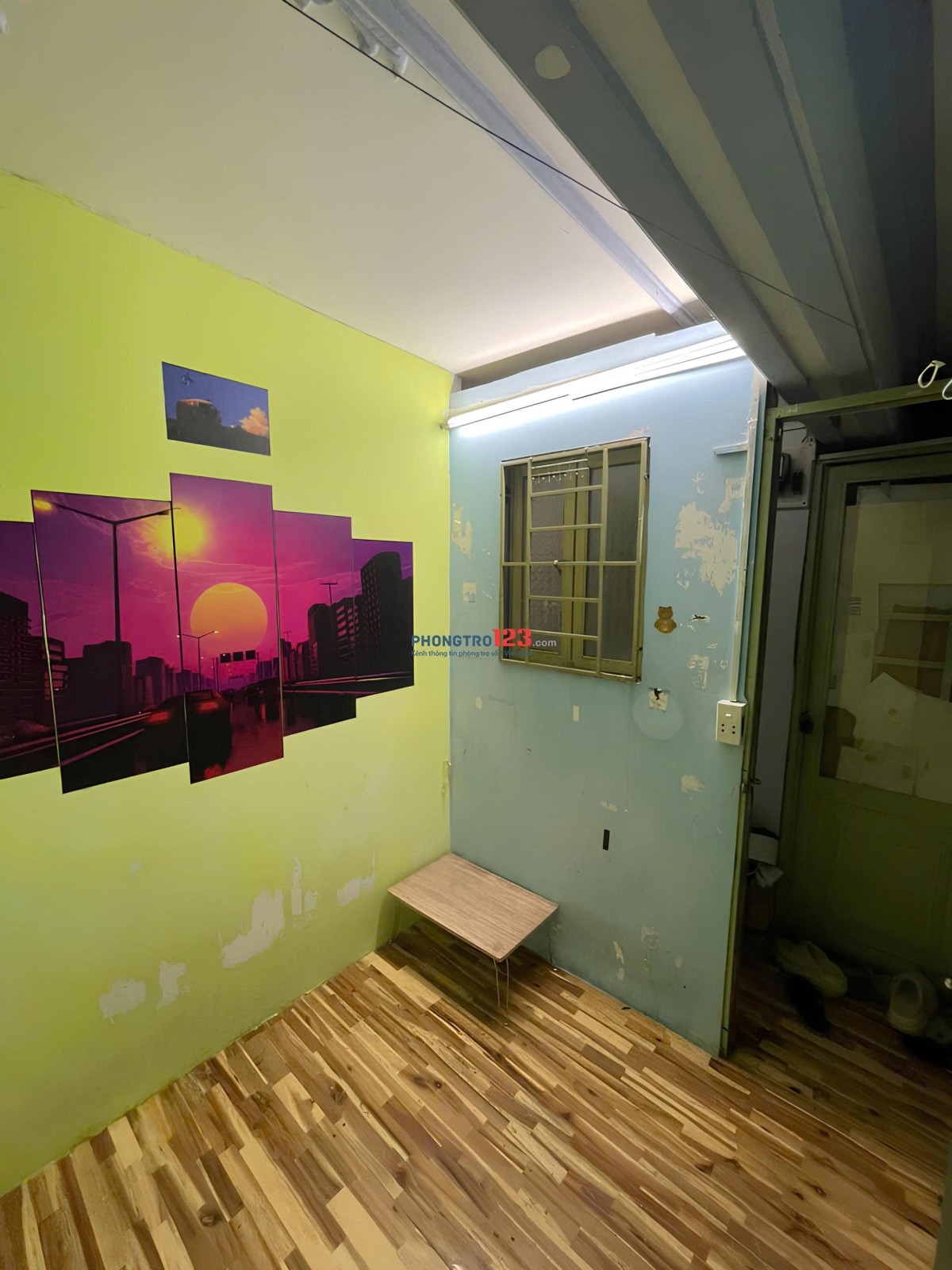 Phòng rẻ - lầu 1 - cửa sổ - An Ninh - Ngay VINCOM PHAN VĂN TRỊ 200M