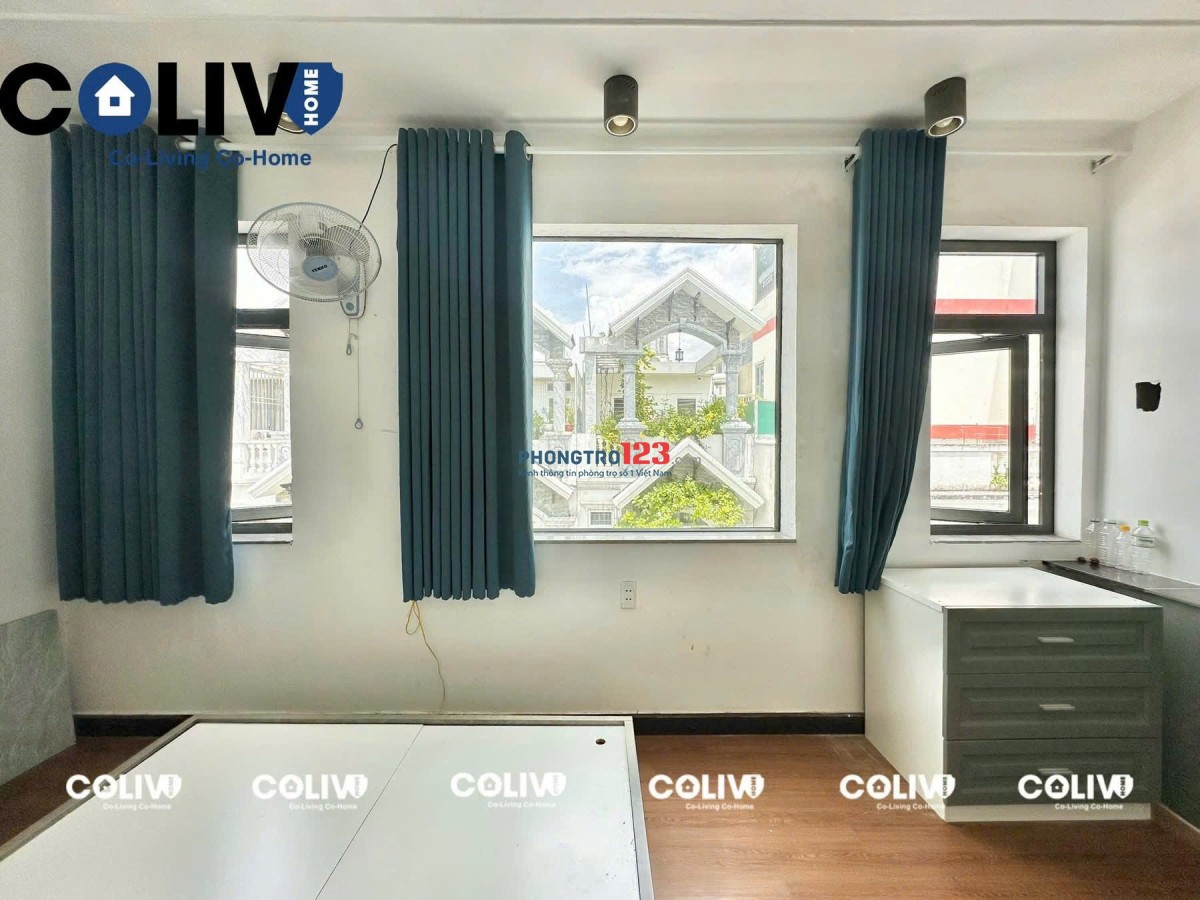 CHO THUÊ STUDIO CỬA SỔ TRỜI TRANG BỊ NỘI THẤT CƠ BẢN ( GẦN KHU VỰC SÔNG VÀM THUẬT )