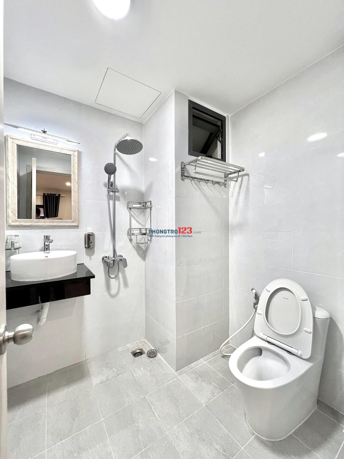 Căn hộ dịch vụ siu xinh xắn với chất nhà full nội thất