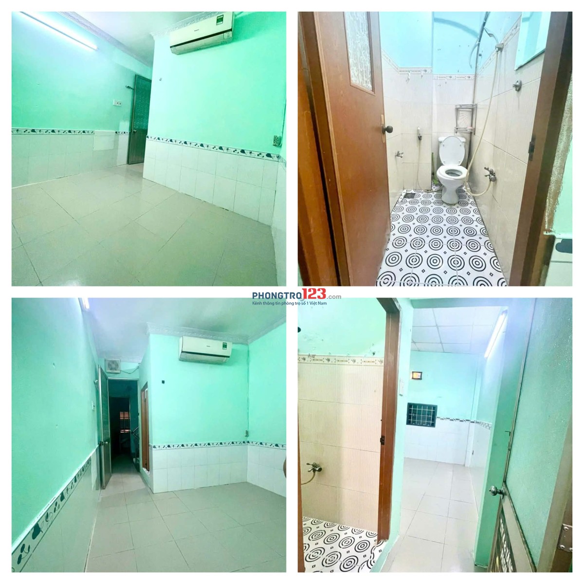 Cho Thuê Phòng Q10.rộng rãi thoải mái.cửa sổ ban công tolet riêng.3tr1