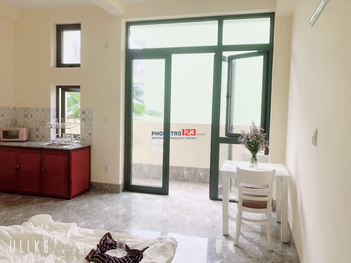 PHÒNG BAN CÔNG 25M2 - MỚI XÂY - RỘNG RÃI - ĐẦY ĐỦ NỘI THẤT, GẦN LIÊN PHƯỜNG, ĐỖ XUÂN HỢP, KHU CNC