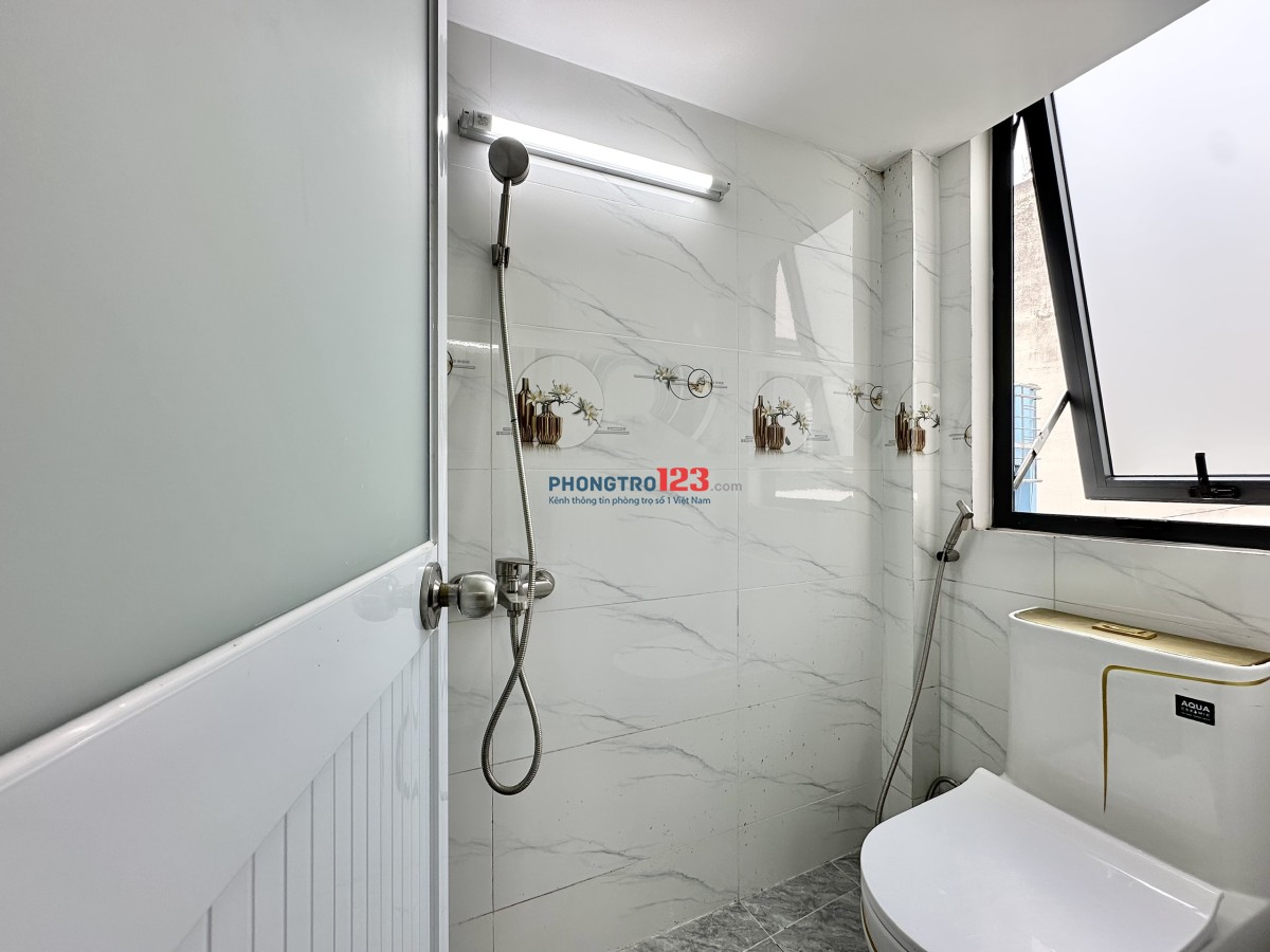Cho thuê phòng trọ mới - đầy đủ nội thất - ngay chợ Hạnh Thông Tây