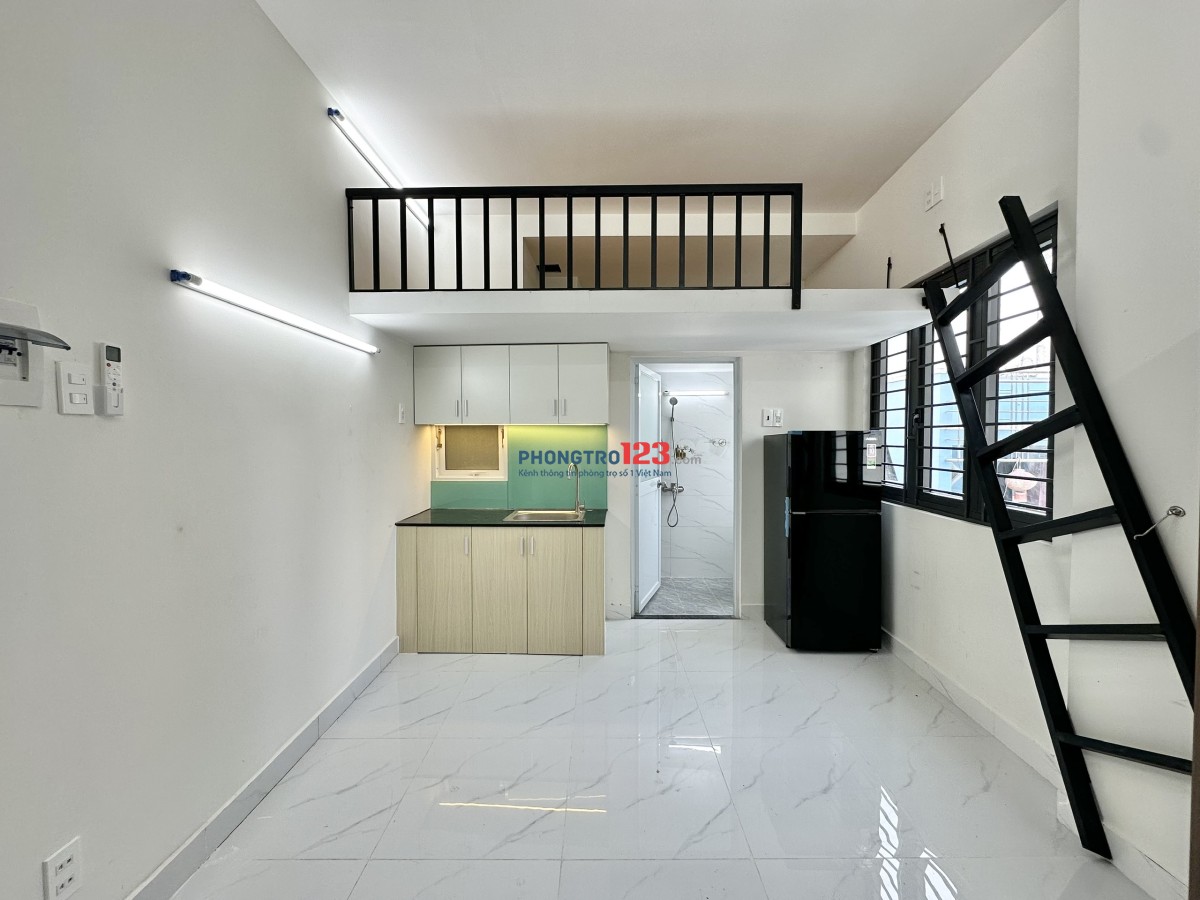 Cho thuê phòng trọ mới - đầy đủ nội thất - ngay chợ Hạnh Thông Tây