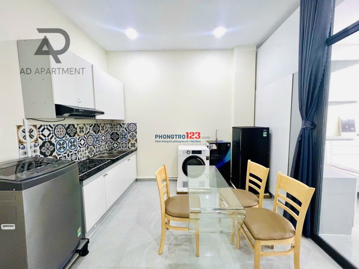 CĂN HỘ DỊCH VỤ - FULL NỘI THẤT CAO CẤP - GẦN TRƯỜNG ĐH HUTECH, GTVT - DỌN VÀO Ở NGAY!