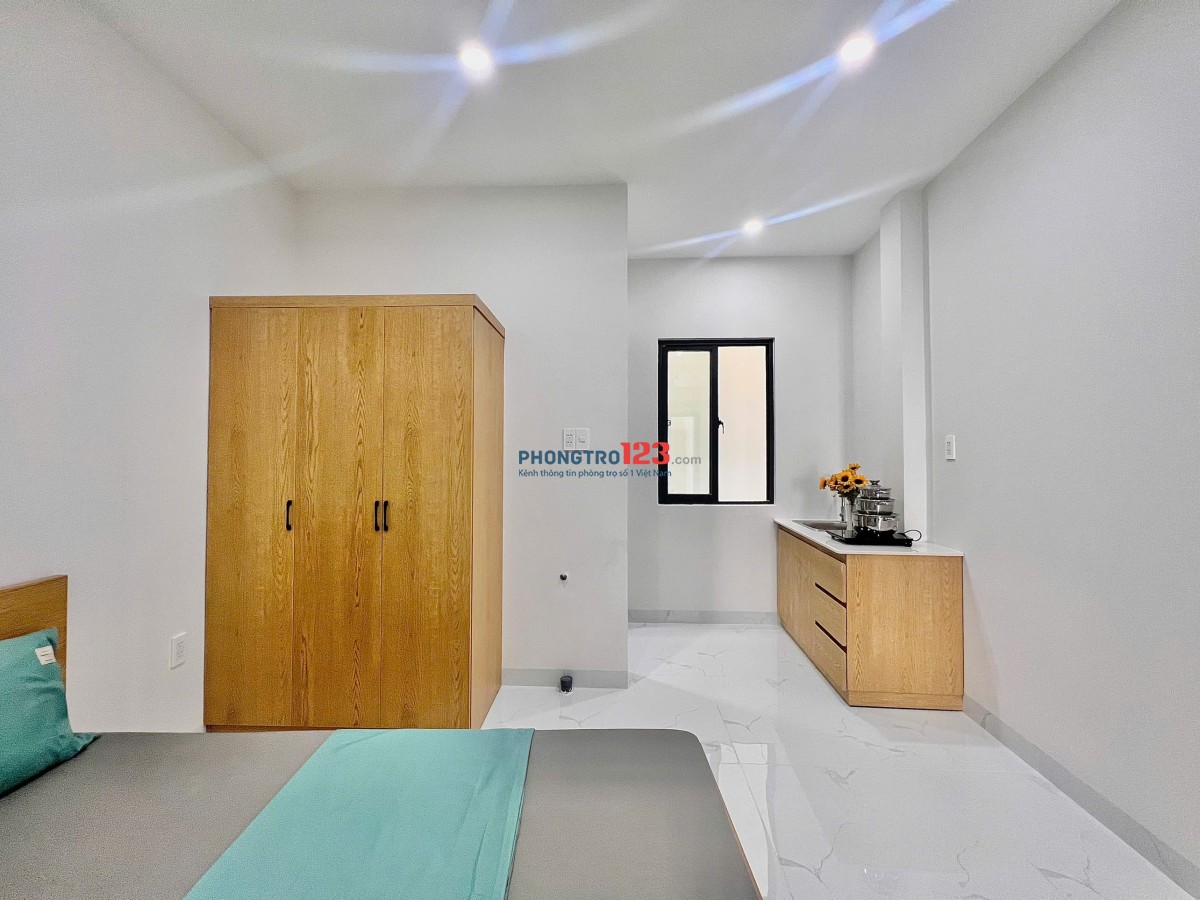 PHÒNG 25m2 FULL TIỆN NGHI GẦN CHỢ PHẠM VĂN BẠCH