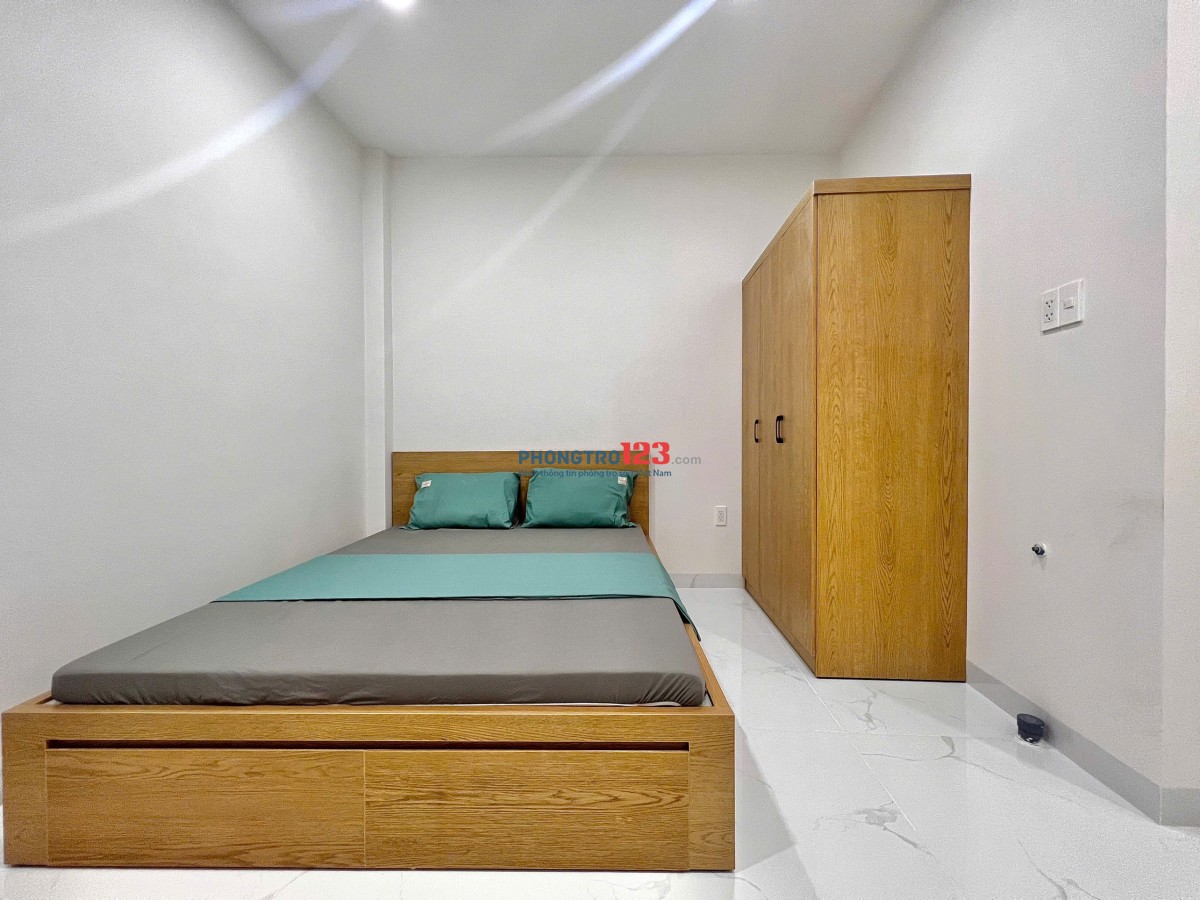 PHÒNG 25m2 FULL TIỆN NGHI GẦN CHỢ PHẠM VĂN BẠCH