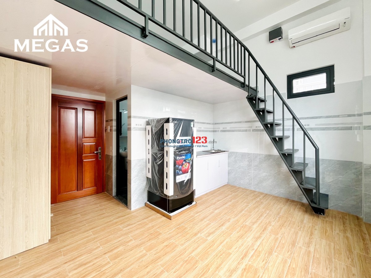 CHO THUÊ PHÒNG TRỌ CÓ GÁC FULL NỘI THẤT CỬA SỔ LỚN, 35M2